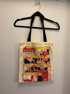 Theatr Insider 2024 Broadway Theater Graphic Canvas Tote Bag NYC